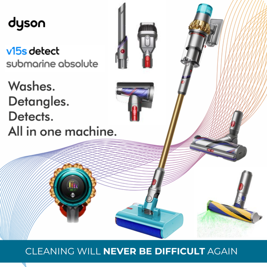 Dyson V15S Detect submarine Absolute wet and dry vacuum